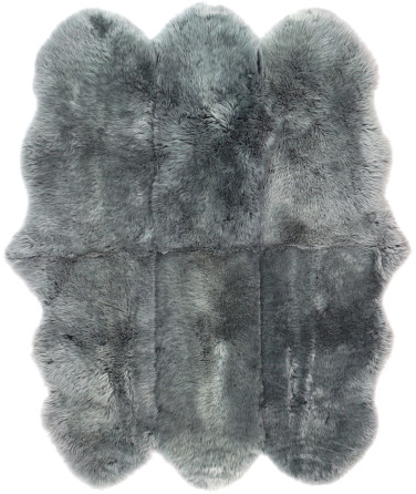 Ковер-шкура 1,50x1,80 Sheepskin LIGHT GREY 6-шк