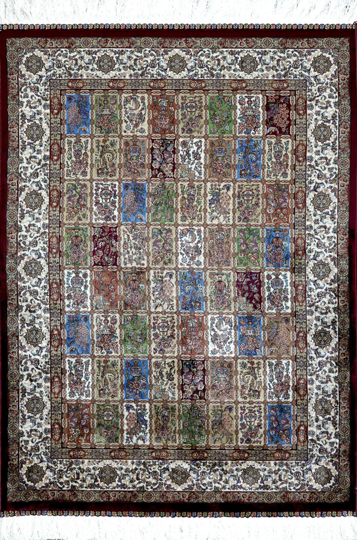 Ковер 1,00х1,56 Oriental Silk 1207 burgundy