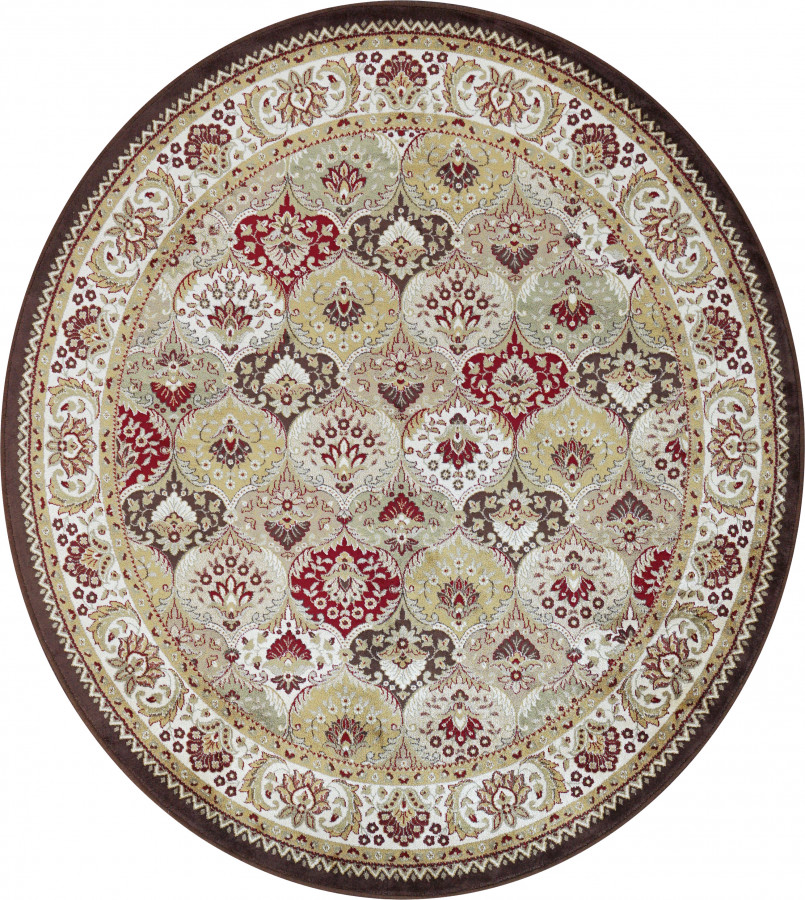 Ковер 1,52х1,70 Toledo brown Oval