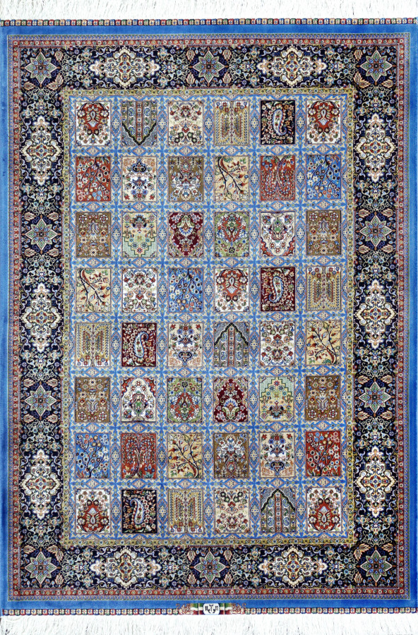 Ковер 1,00х1,45 Oriental Silk blue