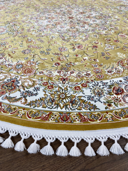 Ковер 2,00х2,00 Silk Touch 098 gold round