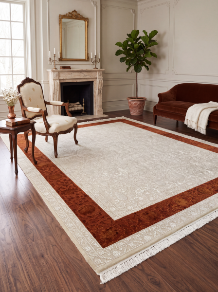 Ковер 2,42х2,99 Indien Elysee beige brown