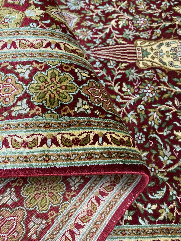 Ковер 0,80х1,30 Kashmir Silk 1000000 kn Red