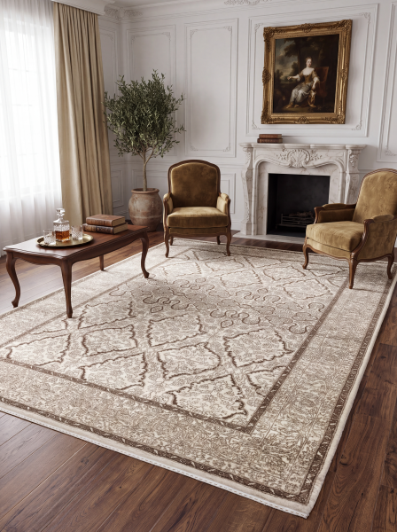Ковер 2,04х3,14 Indien Loribaft beige brown