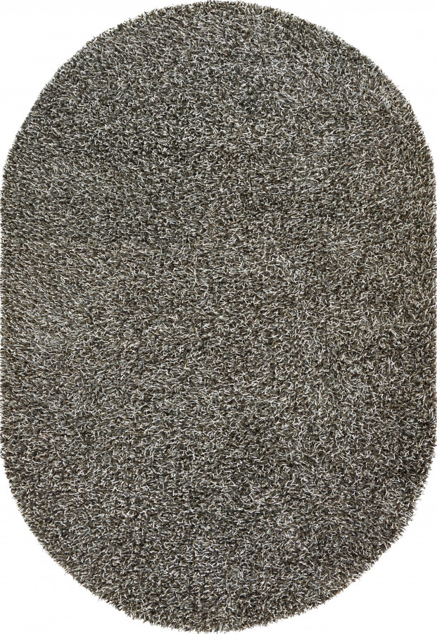 Ковер 2,00х3,00 Shaggy Twinkle grey white Oval