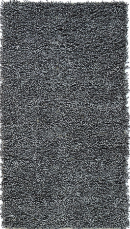 Ковер 0,80х1,50 Shaggy Plain grey black
