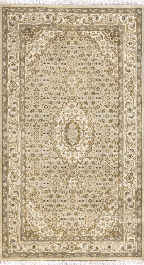 Ковер 0,91х1,64 Indien Tabriz Mahi beige1