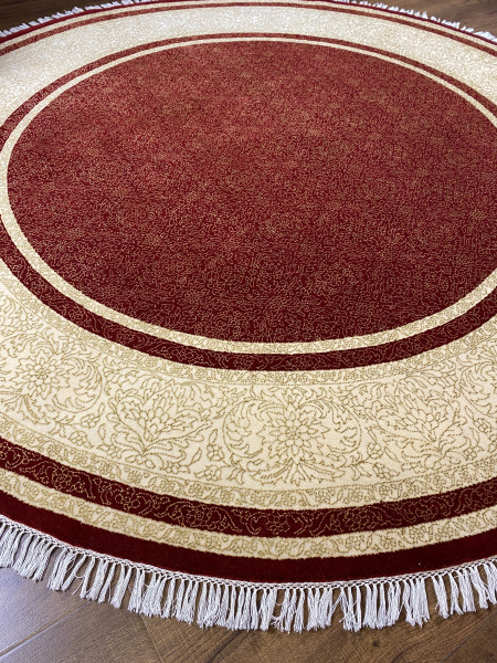 Ковер 2,02х2,02 Indien Renaissance beige red round