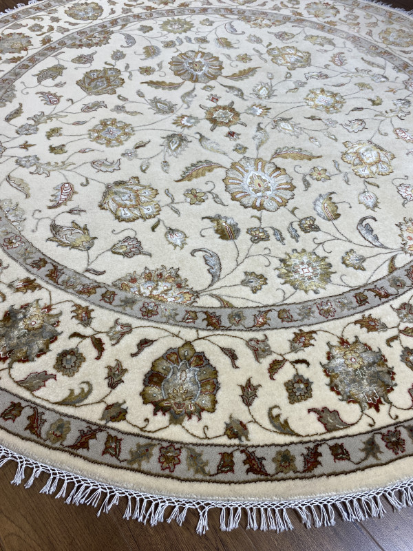 Ковер 2,03х2,03 Indien Orient floral beige round