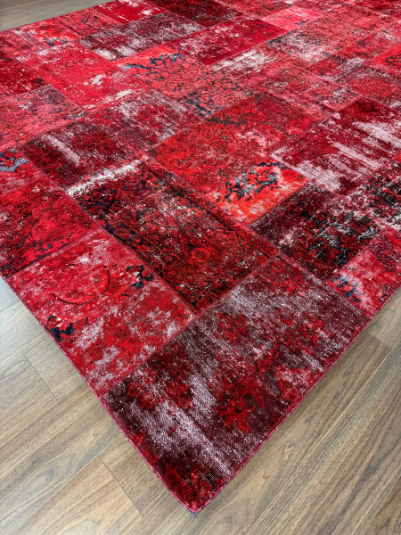 Ковер 2,41х3,10 Pakistan Patchwork  red