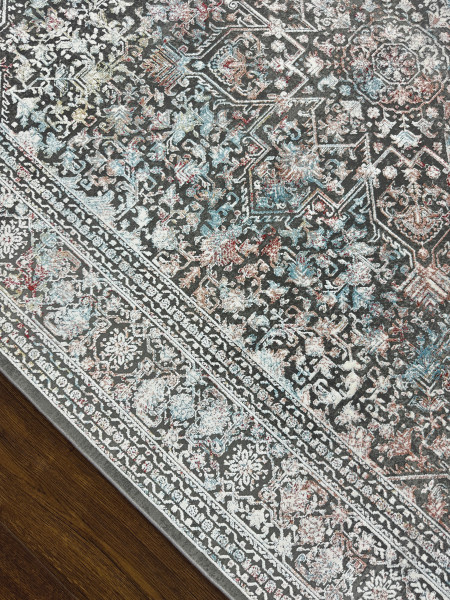 Ковер 1,60х2,30 Abstract Silk M676D grey terra