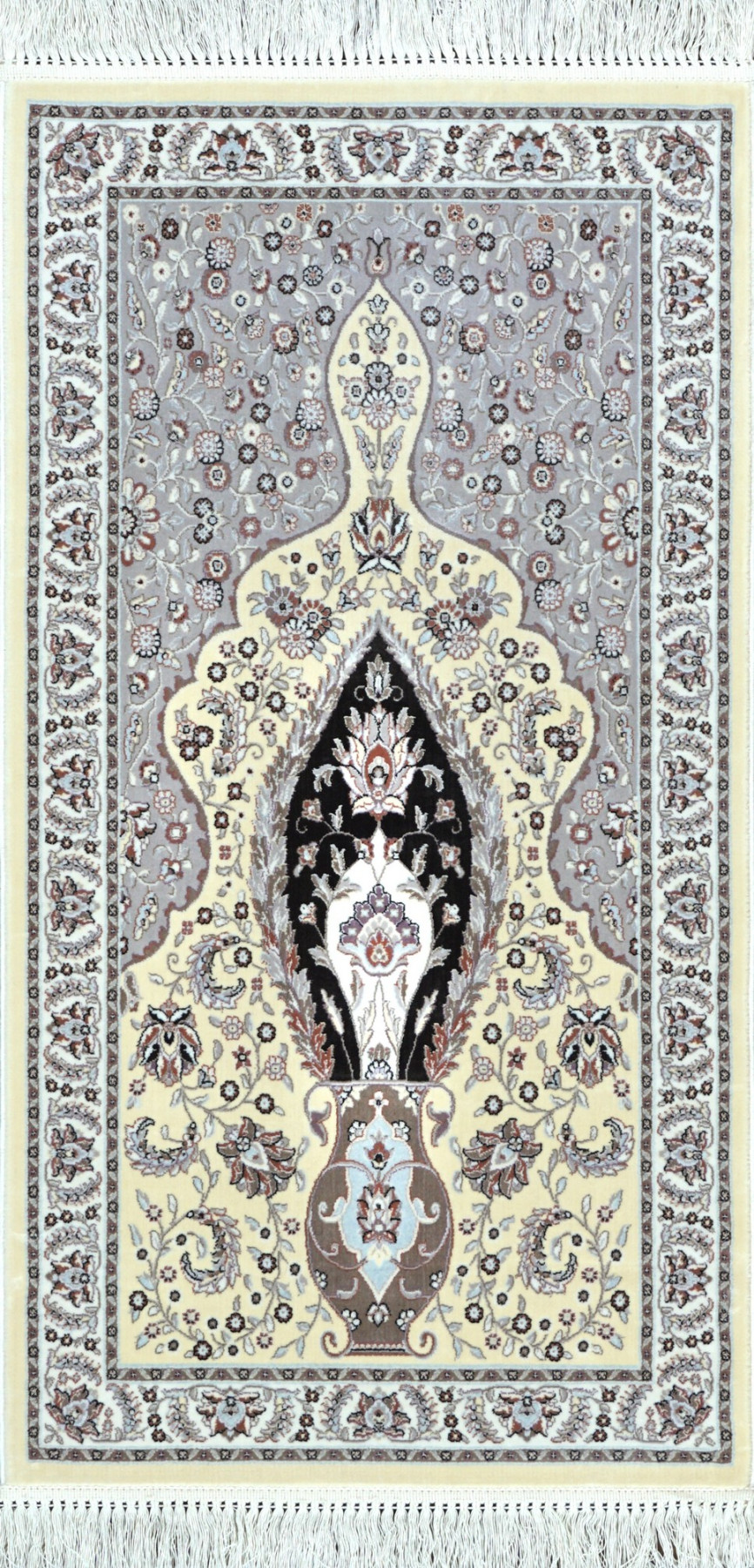 Ковер 0,60х1,10 Silk Touch 002 ivory pastel namaz