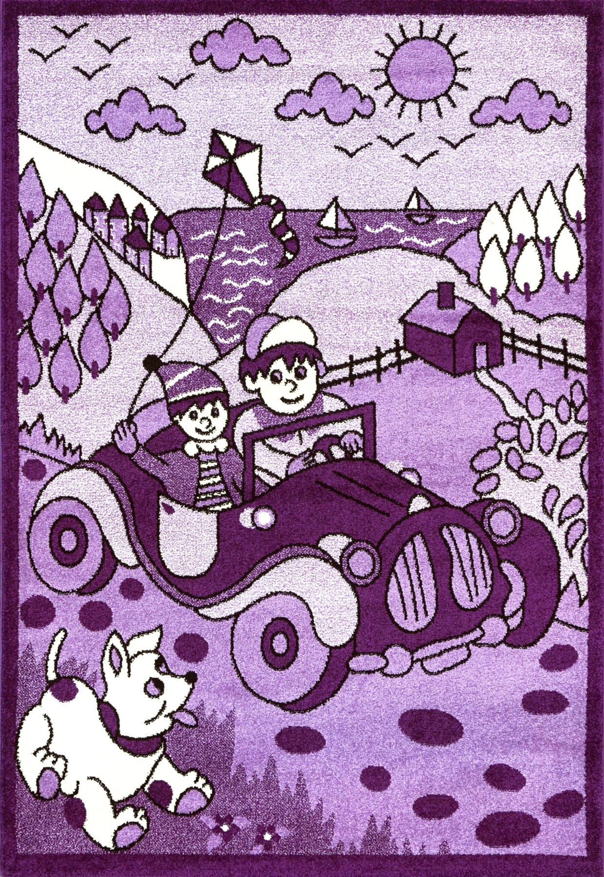 Ковер 2,00х3,00 Kids Star plum
