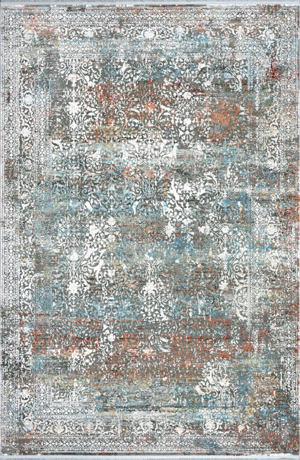 Ковер 2,00х2,90 Abstract Silk M203E gray blue