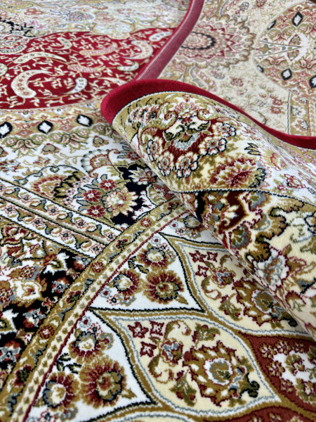 Ковер 2,40х3,40 Silk Touch 025 red fringe