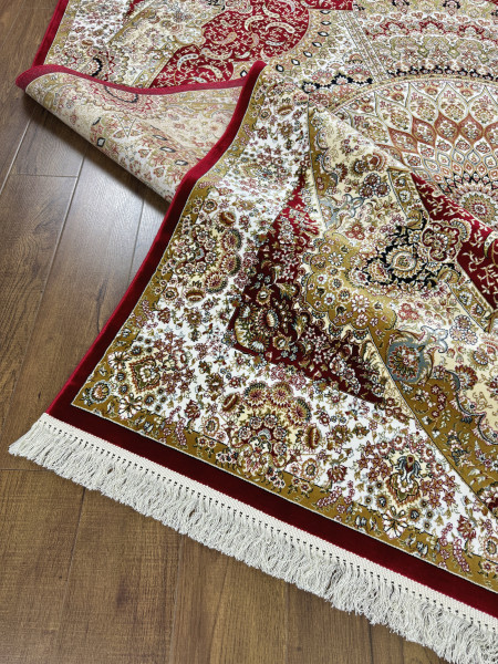 Ковер 2,40х3,40 Silk Touch 025 red fringe