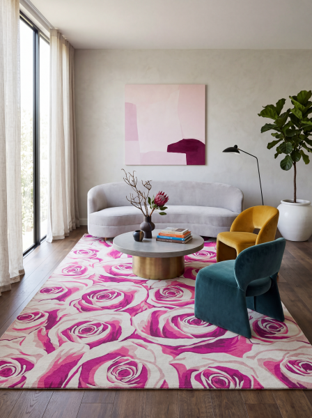 Ковер 2,00х2,90 China Chenille rose
