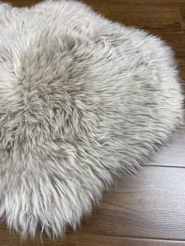 Ковер-шкура 0,60х0,95 Sheepskin DARK BEIGE 1-шк.