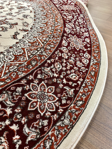 Ковер 2,40х3,40 Aqua 3637A cream tile oval