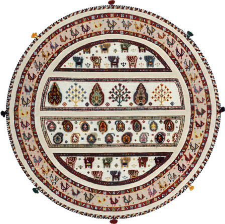 Ковер 1.32x1.32 Indien Nimbaft 06876