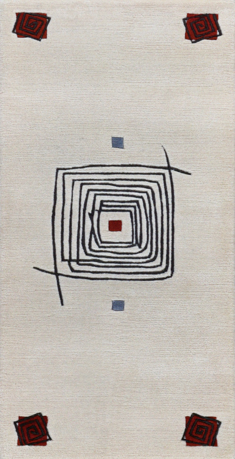 Ковер 0,70х1,39 Nepal Makalu beige red