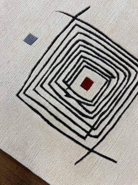 Ковер 0,70х1,39 Nepal Makalu beige red