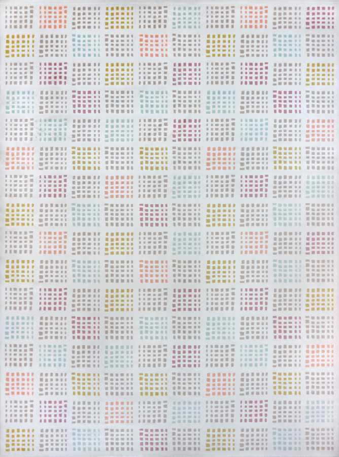 Ковер 2,40х3,40 Rainbow 1024C white