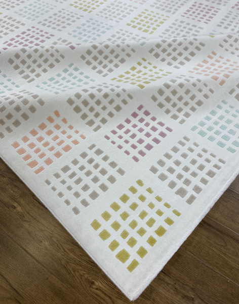 Ковер 2,40х3,40 Rainbow 1024C white