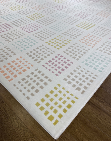 Ковер 2,40х3,40 Rainbow 1024C white