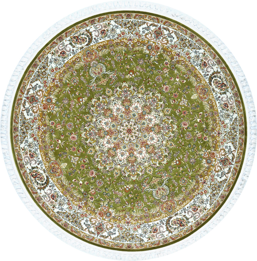 Ковер 2,00х2,00 Silk Touch 098 green round