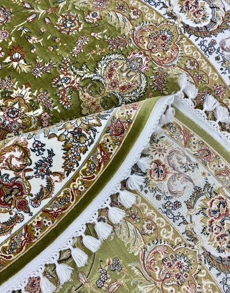 Ковер 2,00х2,00 Silk Touch 098 green round