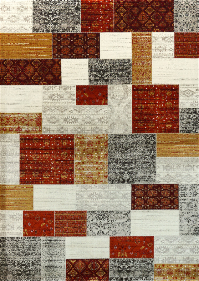 Ковер 2,80х3,80 Aqua 2091F red beige