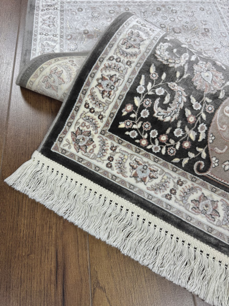 Ковер 0,50х0,80 Silk Touch 002 antracite pastel namaz