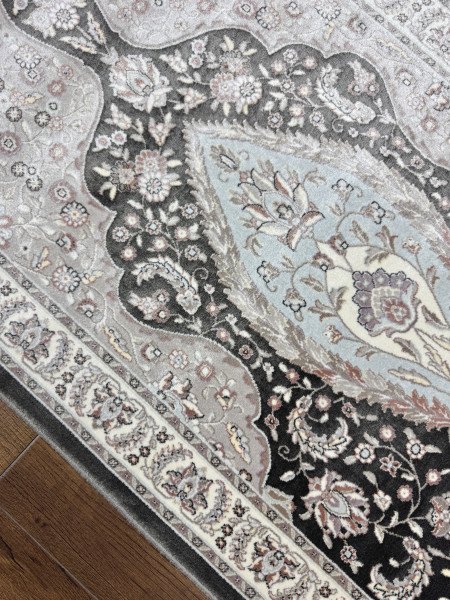 Ковер 0,50х0,80 Silk Touch 002 antracite pastel namaz