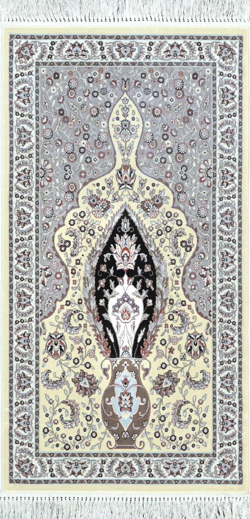 Ковер 0,50х0,80 Silk Touch 002 ivory pastel namaz