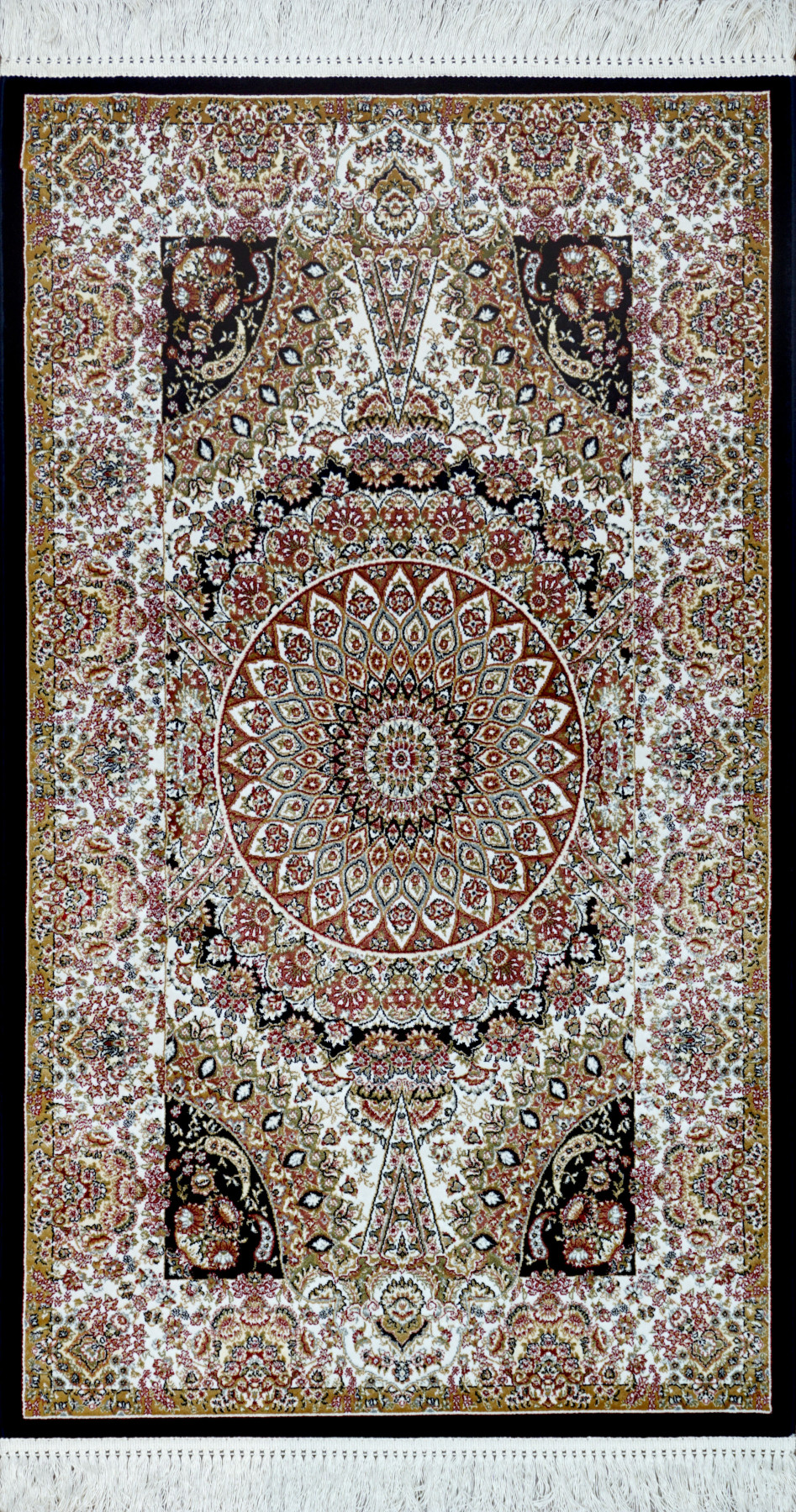 Ковер 0,60х0,90 Silk Touch 025 navy fringe