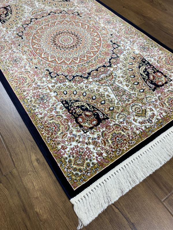 Ковер 0,60х0,90 Silk Touch 025 navy fringe