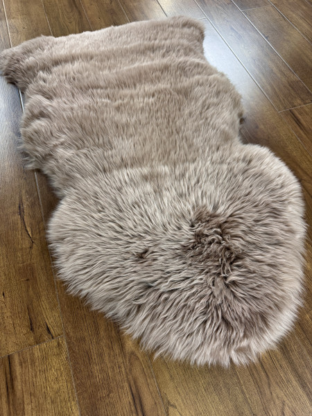 Ковер-шкура 0,60х1,00 Sheepskin light brown 1-шк.