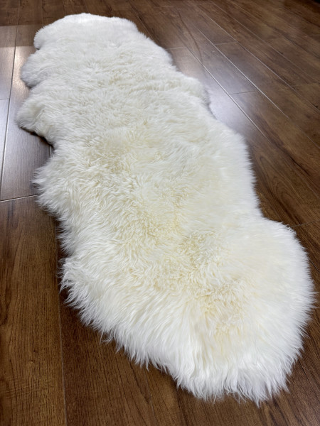 Ковер-шкура 0,60х2,00 Sheepskin white 2-шк.