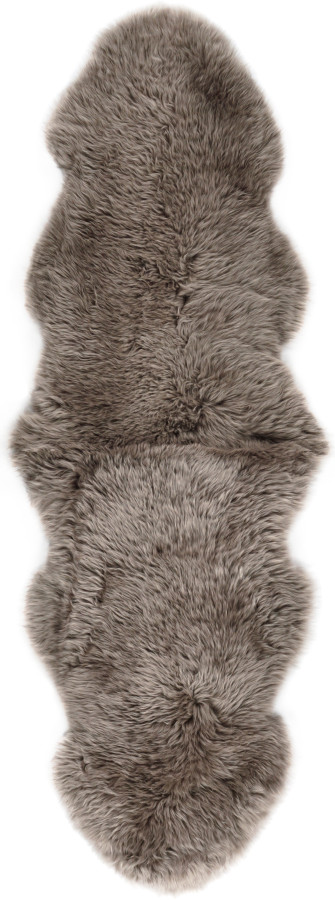 Ковер-шкура 0,60х2,00 Sheepskin light brown 2-шк.