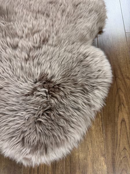 Ковер-шкура 0,60х2,00 Sheepskin light brown 2-шк.