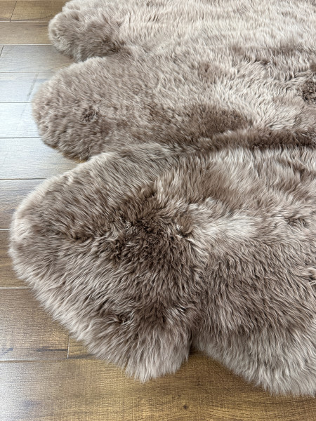 Ковер-шкура 1,50х1,90 Sheepskin light brown 6-шк.