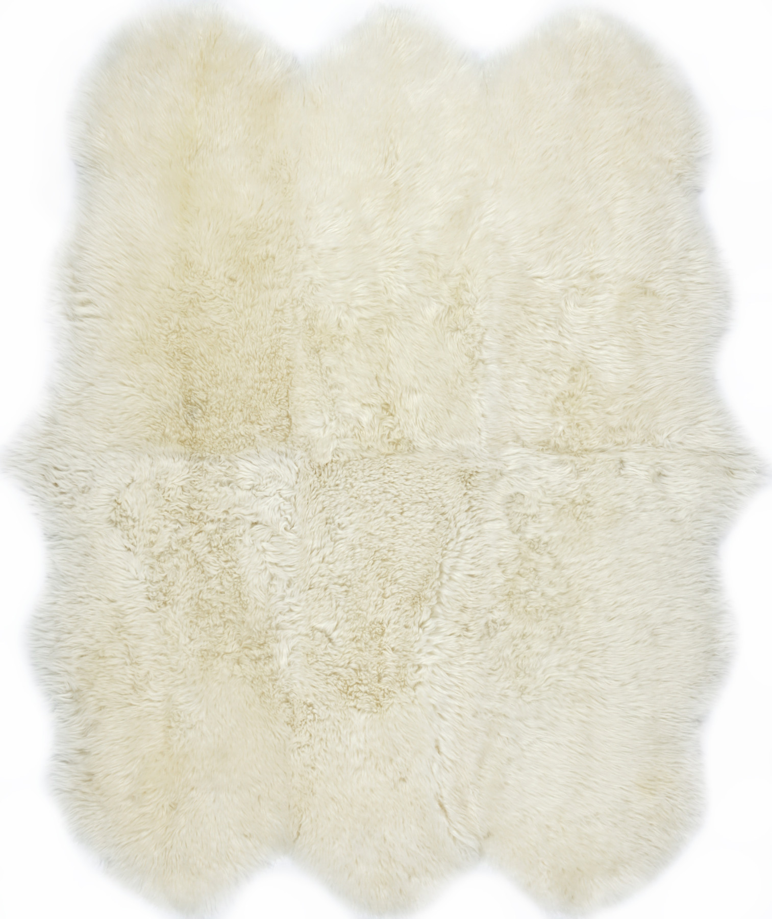 Ковер-шкура 1,50х1,90 Sheepskin white 6-шк.