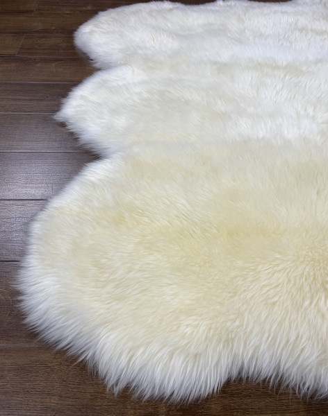Ковер-шкура 1,50х1,90 Sheepskin white 6-шк.