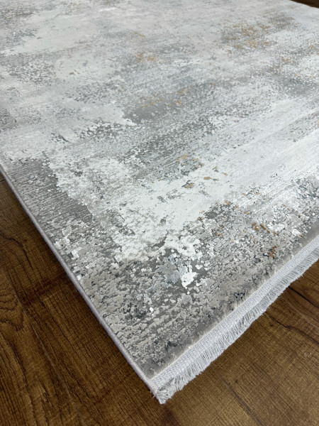 Ковер 1,20х1,80 Abstract Silk M989D gri blue