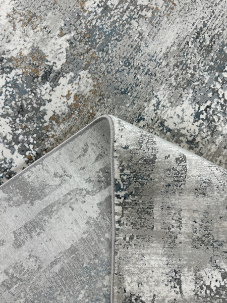 Ковер 1,20х1,80 Abstract Silk M989D gri blue