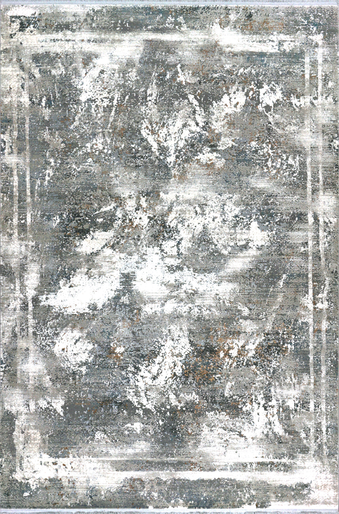 Ковер 2,40х3,40 Abstract Silk M989D gri blue