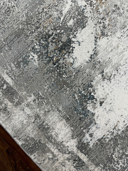 Ковер 2,40х3,40 Abstract Silk M989D gri blue