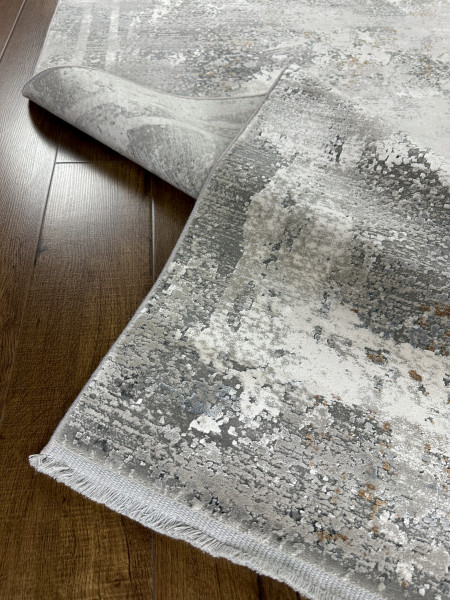 Ковер 2,40х3,40 Abstract Silk M989D gri blue