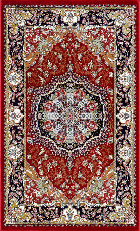 Ковер 0,60х0,90 Silk Touch 081 red black